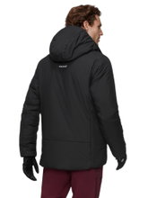 Mammut Isolations-Winterjacke Rime Pro Belay Insulated Hooded (Bergsteigen, warm) schwarz Herren