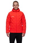 Mammut Isolations-Winterjacke Sander Insulated Hooded (wärmend dank Kunstfaserfüllung) rot Herren