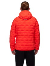 Mammut Insulated Winter Jacket Sander Insulated Hooded (warm thanks to synthetic fibre filling) red men's
