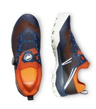 Mammut Wanderschuhe Ducan Low GTX (Tagestouren, BOA-Schnürsystem, wasserdicht) marineblau Herren