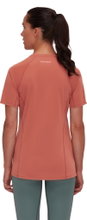 Mammut Hiking Shirt Selun FL Logo (elastic, quick-drying) brick red Women