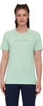 Mammut Wander-Shirt Selun FL Logo (elastisch, schnelltrocknend) mintgrün Damen