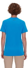 Mammut Wander-Shirt Selun FL Logo (elastisch, schnelltrocknend) hellblau Damen