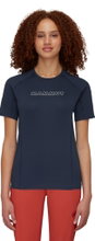 Mammut Wander-Shirt Selun FL Logo (elastisch, schnelltrocknend) marineblau Damen