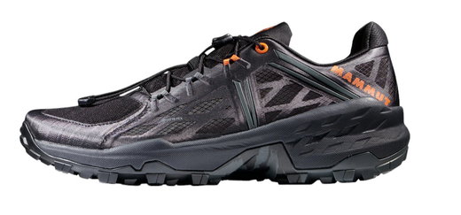 Mammut Trail-Laufschuhe Sertig TR Low GTX (wasserdicht) schwarz/stahlgrau Herren