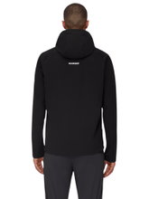 Mammut Softshell-Wanderjacke Ultimate Comfort SO Hooded (4‑Wege-Stretch, winddicht) schwarz Herren