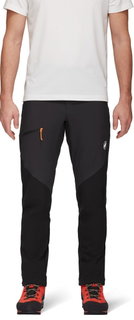 Mammut Wanderhose Pant Courmayeur Softshell (atmungsaktiv, windabweisend) lang schwarz Herren