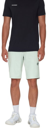 Mammut Wanderhose Hiking V Short (UV-Schutz, 4-Wege-Stretch) kurz hellgrün Herren