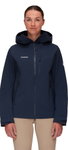 Mammut Wanderjacke Alto Guide Hardshell Hooded (atmungsaktiv, wasserdicht, PFC-frei) marineblau Damen