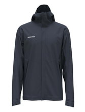 Mammut Wanderjacke Alto Hardshell Hooded (wasserdicht, PFC-frei) marineblau Herren