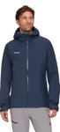 Mammut Wanderjacke Alto Light Hardshell Hooded (leicht, wasserdicht, PFC-frei) marineblau Herren