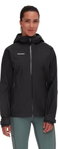 Mammut Wanderjacke Alto Light Hardshell Hooded (leicht, wasserdicht, PFC-frei) schwarz Damen