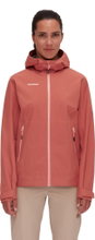 Mammut Wanderjacke Alto Light Hardshell Hooded (leicht, wasserdicht, PFC-frei) ziegelsteinrot Damen
