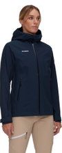 Mammut Hiking Jacket Alto Light Hardshell Hooded (lightweight, waterproof, PFC-free) navy blue Women