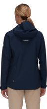 Mammut Hiking Jacket Alto Light Hardshell Hooded (lightweight, waterproof, PFC-free) navy blue Women