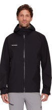 Mammut Wanderjacke Alto Light Hardshell Hooded (leicht, wasserdicht, PFC-frei) schwarz Herren