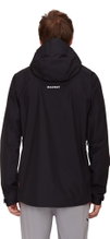 Mammut Wanderjacke Alto Light Hardshell Hooded (leicht, wasserdicht, PFC-frei) schwarz Herren