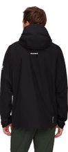 Mammut Ganzjahres-Wanderjacke Crater IV Hardshell Hooded (3-Lagen, wasserdicht, strapazierfähig) schwarz Herren