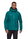 Mammut Ganzjahres-Wanderjacke Crater IV Hardshell Hooded (3-Lagen, wasserdicht, strapazierfähig) tealgrün Herren