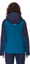 Mammut Wanderjacke Taiss Pro Hooded (Hardshelljacke) deepblau/marineblau Damen