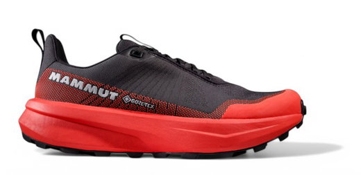 Mammut Wanderschuhe Aenergy Mtn Low GTX (Fast Hiking, wasserdicht) schwarz/rot Herren