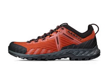 Mammut Wanderschuhe Alnasca Knit III Low GTX (Zustieg, atmungsaktiv, wasserdicht) schwarz/rot Herren