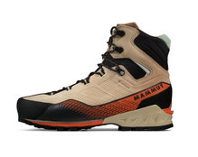 Mammut Wanderschuhe Kento Advanced High GTX (Bergstiefel bedingt steigeisenfest, wasserdicht) beige/schwarz Herren
