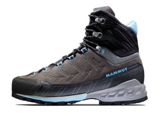Mammut Hiking Shoes Kento Tour High GTX (Trekking, Suede Leather, Waterproof) Titanium Grey Women