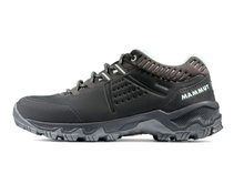 Mammut Wanderschuhe Nova Low IV GTX (All-Terrain, Nubukleder, wasserdicht) dunkelgrau Damen