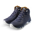 Mammut Wanderschuhe Nova Mid IV GTX (All-Terrain, Nubukleder, wasserdicht) marineblau/braun Damen