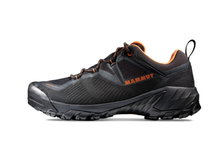 Mammut Wanderschuhe Sapuen Low GTX (Veloursleder, wasserdicht) schwarz/stahlgrau Herren