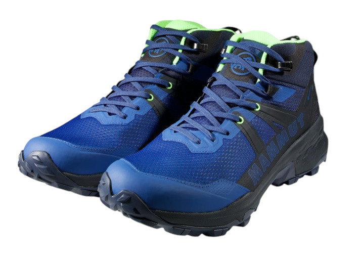 Mammut Wanderschuhe Sertig II Mid GTX (Trail, Multifunktion, wasserdicht) deepblau/schwarz Herren