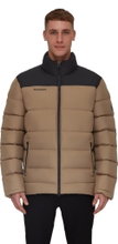 Mammut Winter Down Jacket Whitehorn Insulated (wind and water repellent) sand brown/black Men