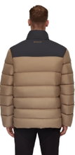 Mammut Winter Down Jacket Whitehorn Insulated (wind and water repellent) sand brown/black Men