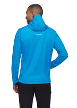 Mammut całoroczna kurtka softshell Ultimate VII SO z kapturem (wiatroszczelna) lodowcowy niebieski męska
