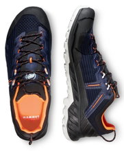 Mammut Wanderschuhe Alnasca Knit III Low GTX (Zustieg, atmungsaktiv, wasserdicht) marineblau Herren