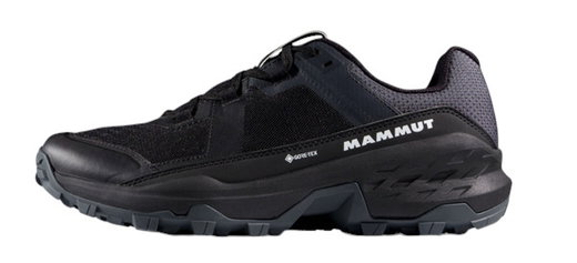 Mammut Wanderschuhe Girun II Low GTX (Multifunktion, wasserdicht) schwarz/stahlgrau Herren