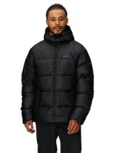 Marmot Winter-Daunenjacke Guides Down Hoody 2025 (wärmend dank Daunenfüllung) schwarz Herren