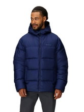 Marmot Winter-Daunenjacke Guides Down Hoody 2025 (wärmend dank Daunenfüllung) navyblau Herren