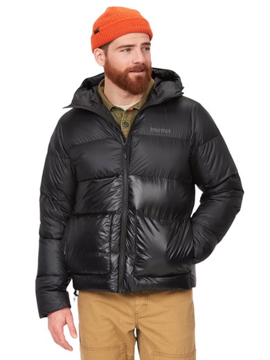 Kurtka zimowa Marmot Guides Down Hoody czarna męska