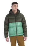 Marmot Winter-Daunenjacke Guides Down Hoody dunkelgrün/grün Herren