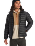 Marmot Winter-Daunenjacke Highlander Hoody schwarz Herren