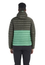 Marmot Zimowa Kurtka Puchowa Highlander Hoody ciemnozielona/zielona Męska
