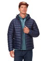 Marmot Zimowa Kurtka Puchowa Highlander Hoody granatowa Męska