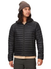 Marmot Down Jacket Hype Down Hoody (windproof) black Men's