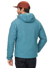 Marmot Isolationsjacke Novus Hoody (atmungsaktiv, wasserabweisend, PFC-frei) blau Herren