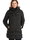 Marmot Winter Coat Montreal (Down filling, fleece lining, durable, water-repellent) black ladies