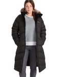 Marmot Wintermantel Montreaux Coat (Daunenfüllung, abnehmbare Kapuze, wasserabweisend) schwarz Damen