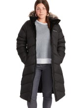 Marmot Montreaux Winter Coat (Down filling, removable hood, water-repellent) black ladies