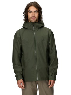 Marmot Wander Jacket / Rain Jacket Minimalist Pertex (waterproof, windproof) green men's